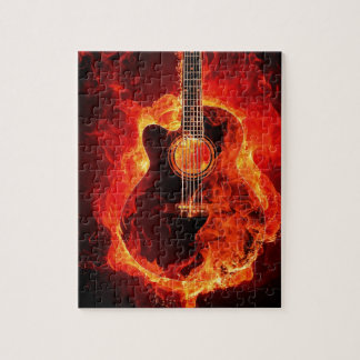 Puzzle Feu del en de Guitare