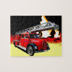 Puzzle Feuerwehrauto