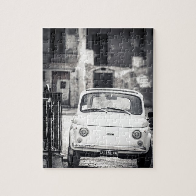 Puzzle Fiat 500, Cinquecento en Italia (Vertical)