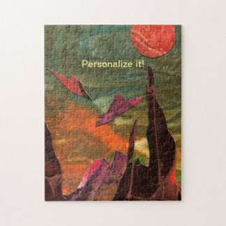 Puzzle Ficción "Aves de Fuego" formas de vida alienígenas