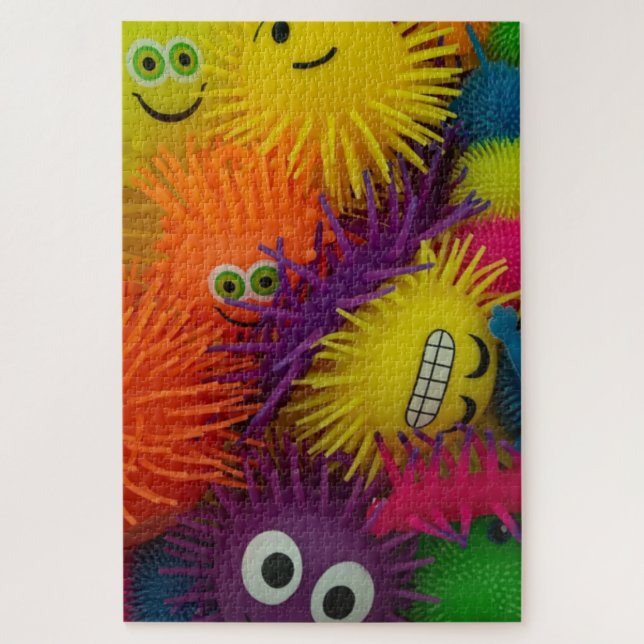 Puzzle Fidget Toy Squishy Ball (Vertical)