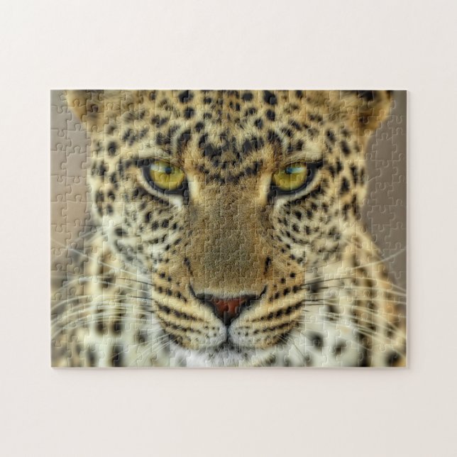 Puzzle Fierce Leopard (Horizontal)