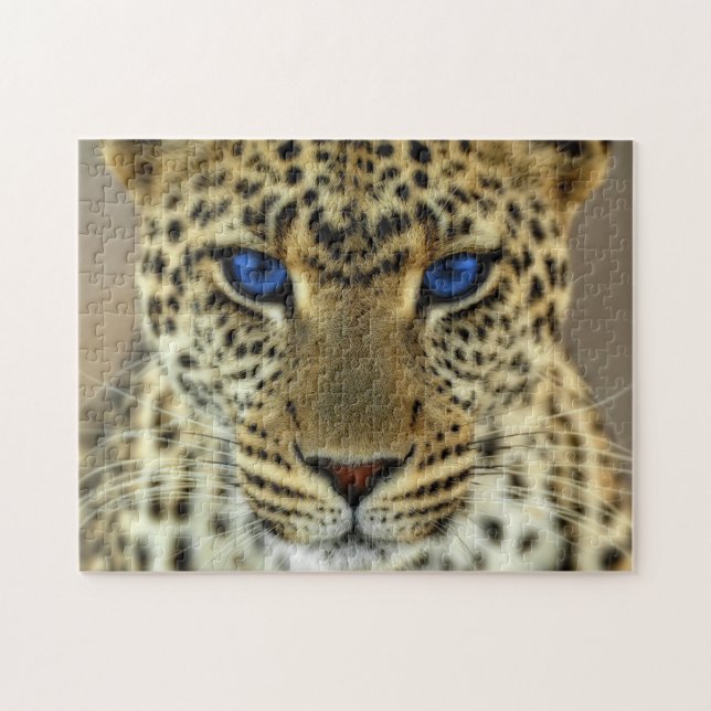 Puzzle Fierce Leopard (Horizontal)