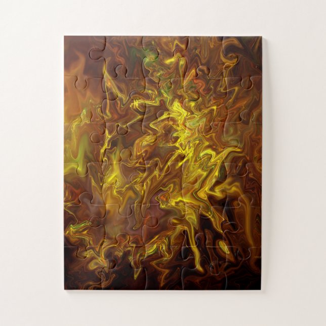 Puzzle Fiery Nebula.... (Vertical)