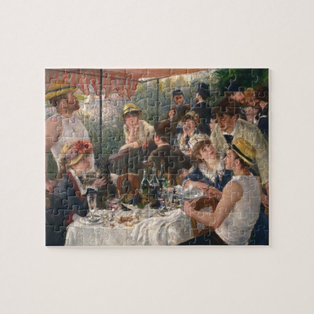 Puzzle Fiesta de Boating Luncheon - pintura de Renoir (Horizontal)