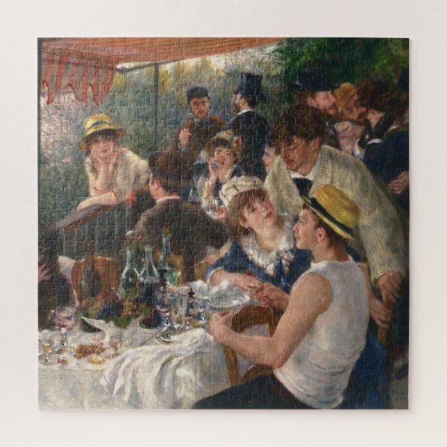 Puzzle Fiesta de Boating Luncheon - pintura de Renoir (Vertical)