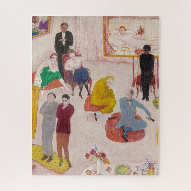 Puzzle Fiesta de estudio de Florine Stettheimer (Vertical)
