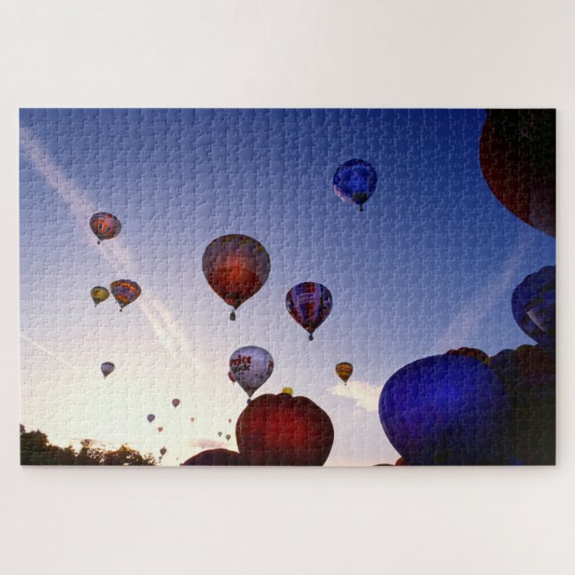 Puzzle Fiesta de globos aerostáticos. (Horizontal)