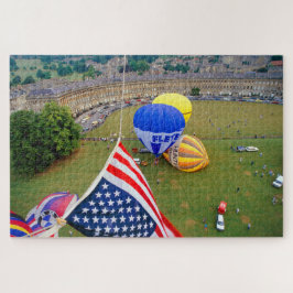 Puzzle Fiesta de globos aerostáticos.