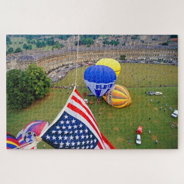 Puzzle Fiesta de globos aerostáticos. (Horizontal)