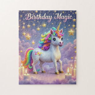 Puzzle Fiesta de los niños de Birday Magic poster Whimsic
