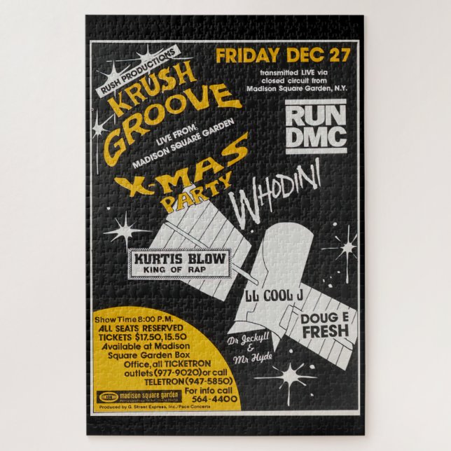 Puzzle Fiesta de Navidades de Krush Groove (Vertical)