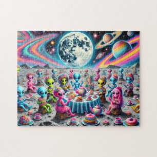 Puzzle Fiesta de Té Extraterrestre Galaxia Caprichosa