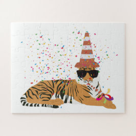 Puzzle Fiesta de tigres - Animales que tienen un Fiesta