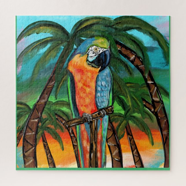 Puzzle Fiesta Parrots (Vertical)