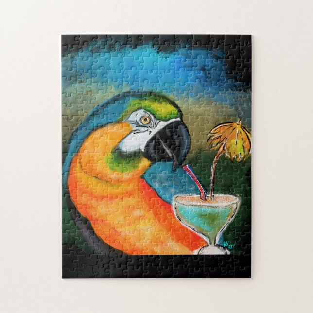 Puzzle Fiesta Parrots (Vertical)