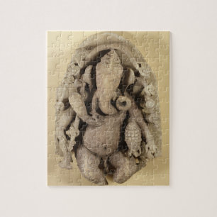 Puzzle Figura de Ganapati, dinastía de Chandella (piedra