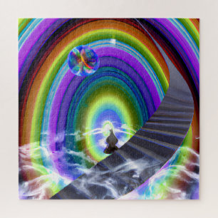 Puzzle Figura de misterio en el Stargate interdimensional