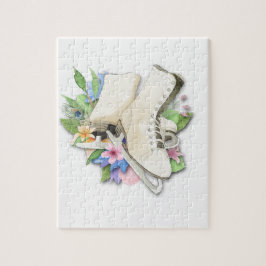 Puzzle Figura regalos de la acuarela del personalizado de