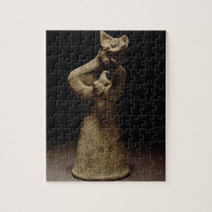 Puzzle Figurilla de un demonio León-Dirigido,