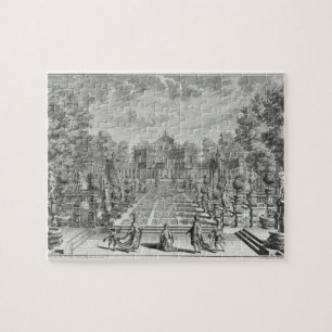 Puzzle Fijando para una ópera en un jardín, de