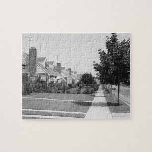 Puzzle Fila de casas