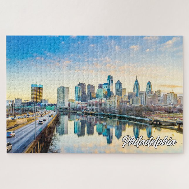Puzzle Filadelfia, Pennsylvania, EE.UU. (Horizontal)
