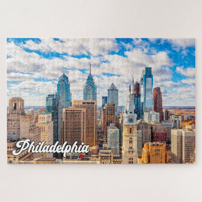 Puzzle Filadelfia, Pennsylvania (Estados Unidos) (Horizontal)