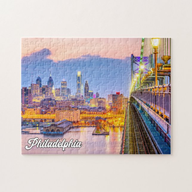 Puzzle Filadelfia, Pennsylvania (Estados Unidos) (Horizontal)