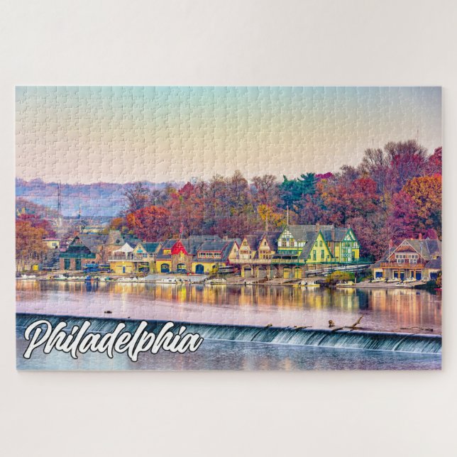 Puzzle Filadelfia, Pennsylvania, Estados Unidos (Horizontal)