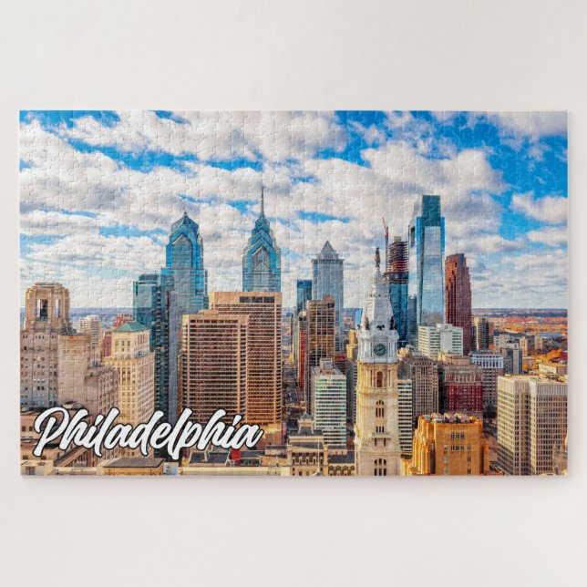 Puzzle Filadelfia, Pennsylvania, Estados Unidos (Horizontal)