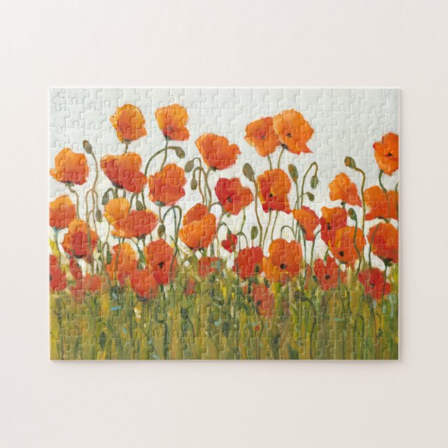 Puzzle Filas de Poppies I (Horizontal)