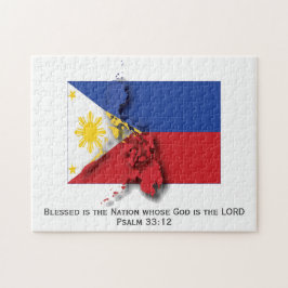 Puzzle FILIPINAS| Nación bendecida| BANDERA FILIPINO