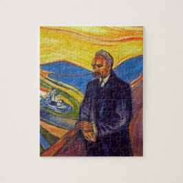 Puzzle Filósofo Friedrich Nietzsche (por Edvard Munch)