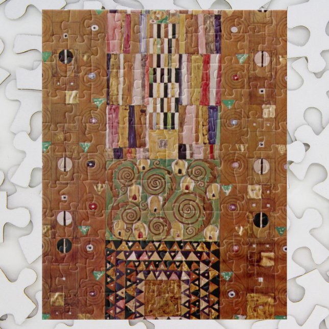 Puzzle Fin de la pared, friso de Stoclet de Gustav Klimt (Subido por el creador)
