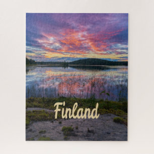 Puzzle Finlandia Helsinki Europa septentrional