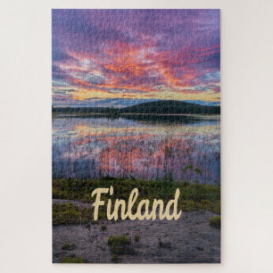 Puzzle Finlandia Helsinki Europa septentrional