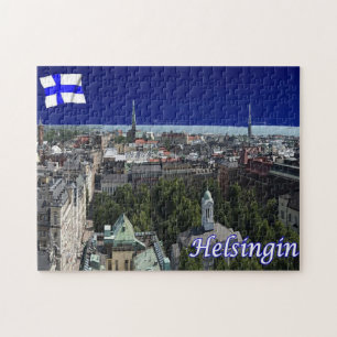 Puzzle Finlandia - Helsinki - Helsingfors -