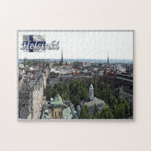 Puzzle Finlandia - Helsinki - Helsingfors -