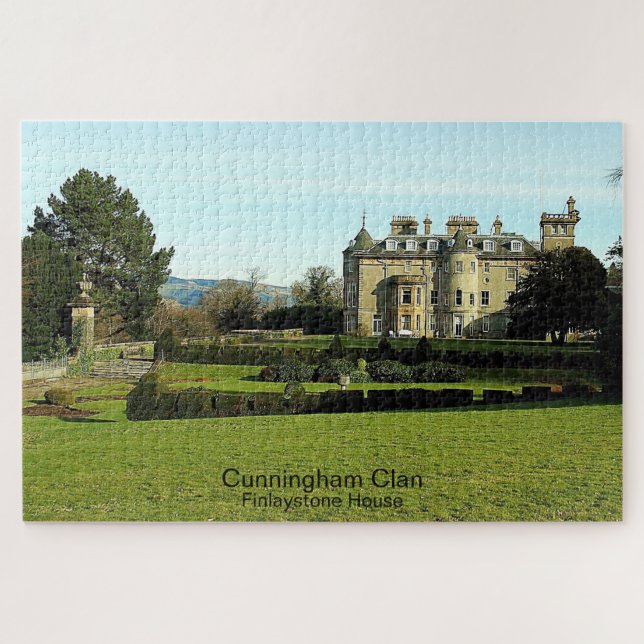 Puzzle Finlaystone del Clan Cunningham (Horizontal)