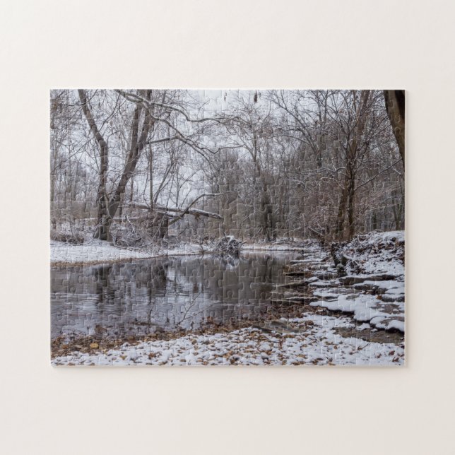 Puzzle Finley Winter Snow (Horizontal)