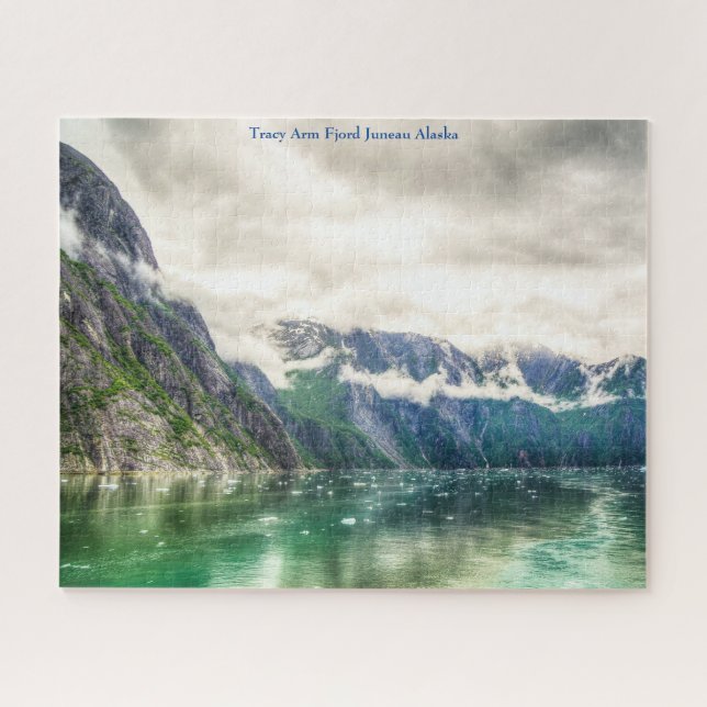 Puzzle Fiordo Tracy Arm Juneau Alaska (Horizontal)