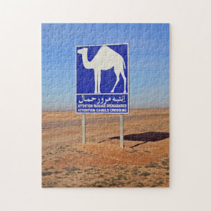 Puzzle Firma de camellos, Túnez 252-pc