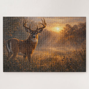 Puzzle First Light   Arte de Venado de Cola Blanca   Romp
