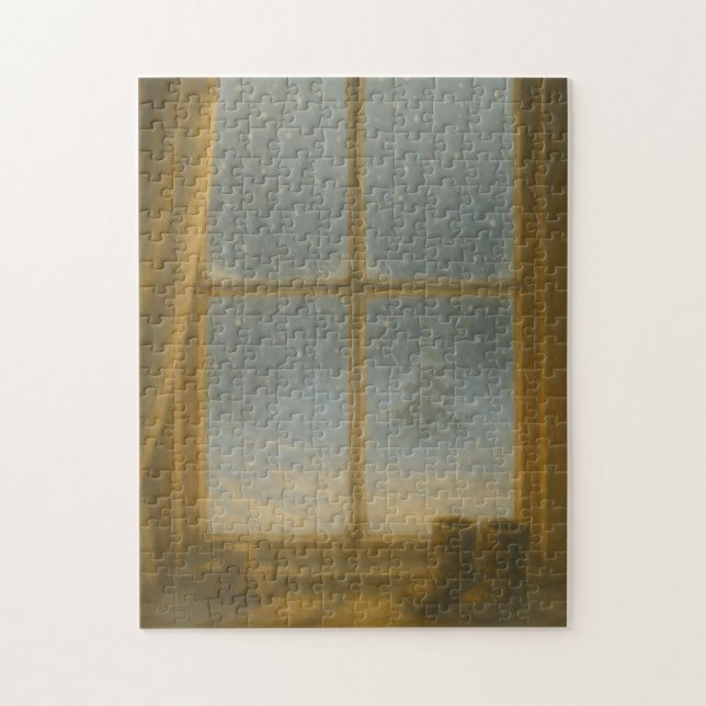 Puzzle First Snow – Magic Beyond the Glass (Vertical)