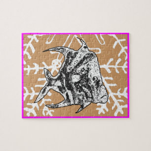Puzzle Fish Angel 905 jGibney El MUSEUM Zazzle Gifts
