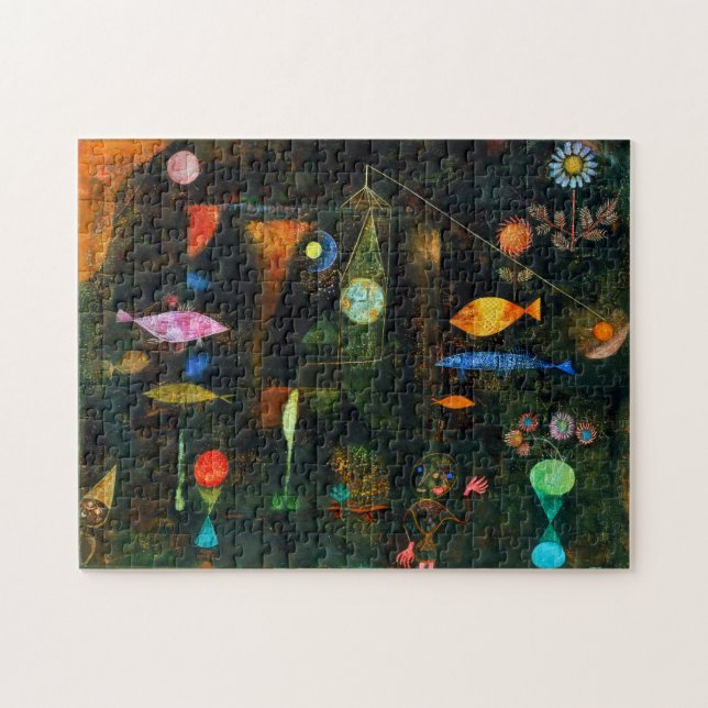 Puzzle Fish Magic, Paul Klee (Horizontal)