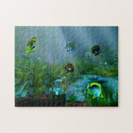 Puzzle Fish Tank Aquarium Art