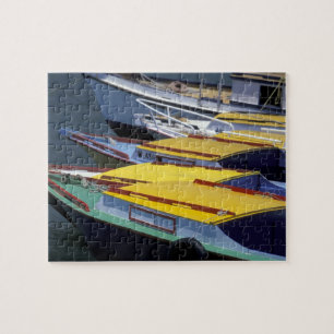 Puzzle Fiyi, Viti Levu, Lautoka, Pequeños barcos en el pu