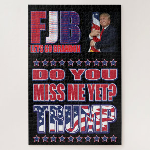 Puzzle FJB - Vamos Brandon - Presidente Trump
